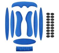 (blue, One size) Universal Helmet Foam Pads Replacement Set Helmet Sponge Lining