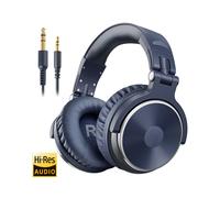 (Blue) Oneodio Over Ear Headphones Hifi Studio DJ Headphone Wired Monitor Music