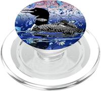 Blue Onion Loon PopSockets PopGrip for MagSafe