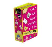 Blue Orange, Taco Cat Goat Cheese Pizza On the Flip Side, Card Game, Ages 8+, 3 - 8 Players, 10 Minutes Playing Time