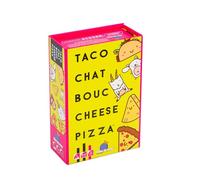 Blue Orange - Taco Cat Goat Cheese Pizza - Board Game/Card/Mood Age 8+ and Speed, Ideal for Fun with Family or Friends in the Evening - For 2 to 8 Players - Ages 8+