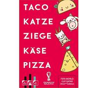 Blue Orange, Taco Cat Goat Cheese Pizza FIFA Edition, Card Game, 2-8 Players, Age 8+, 10 Min, German