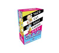 Blue Orange | Taco Cat Goat Cheese Pizza Waterproof | Family Card Game | Ages 8+ | 2-8 Players | 10+ Minutes Playing Time