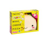 Blue Orange - Taco Plush Bouc Cheese Pizza - Board Game Ideal for Family Fun or Party Fun - Atmosphere and Speed - Plush Mitt - For 2 to 8 Players - Ages 8 and up