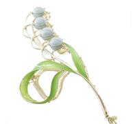 Blue Orchid Hair Clamps, Lily of The Valley Clips, Flower Metal Hairpin, Lily Flower Jaw Clamp Hair Styling Hair Accessories for Thick Thin Hair, Women Beauty and Personal Care
