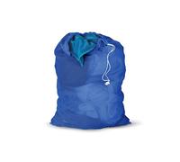 (Blue) Organizer Clothes Laundry Storage Drawstring Bag Large Drawstring Pouch Handy