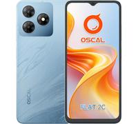 (Blue) OSCAL Flat 2C Android Mobile Phone 2GB 64GB/TF 2TB