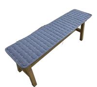 Blue Outdoor Bench Cushion 40x120cm Long Sofa Seat Pad for Tea Table Wooden Bench Chair Shoe Stool Comfort & Style for Indoor/Outdoor Use Four Seasons Design.