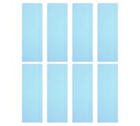 Blue Overlay for Dyslexia, Guided Reading Overlay Strips - 8pcs Colored Tracking Highlight Bookmarks to Reduce Visual Stress, Ideal Teaching Supplies for Classroom Use (Sky Blue)