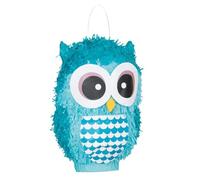 Blue Owl 3D Pinata (24cm x 38cm) 1 Piece - Fun Party Game and Decoration