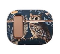 Blue Owl Printed Case Compatible for Airpods Pro 2 Earbud Cases Earphone Protective Covers