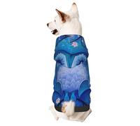 Blue Owl Small Pets Wear Hoodies,Dog Jumper Sweatshirt,Warm And Lightweight, Soft Texture, Easy To Wear