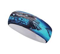 Blue Owl Sports Headbands Fashion Moisture Wicking Workout Headband Soft Fabric Non-Slip Sweatbands for Daily Workout Yoga Running Hairband for Women and Men