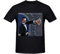 Blue Oyster Cult Agents of Fortune Mens T Shirts Design Crew Neck Black L