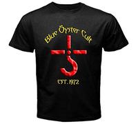 Blue Oyster Cult Logo Rock Band Legend Men's Black T-Shirt Black