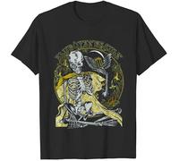 Blue Oyster Cult Skull Men T Shirt Unisex Short Sleeve Men T Shirt S Black
