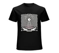 Blue Oyster Cult Tyranny and Mutation Mens Unisex T-Shirt Graphic Print Top Black Tee XXL