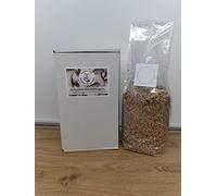 Blue Oyster Mushroom Spawn/Seed, Foragers Table 1kg Heat Sealed Bag (Pleurotus ostreatus)