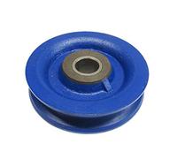 Blue Painted 150MM Cast Iron Sheave with Bush