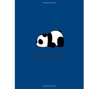 Blue Panda Sketchbook : Large Blank Sketchbook With 100 White Pages for Drawing, Sketching, Doodling With Softback Cover: Birthday And Panda Lover Sketchbook