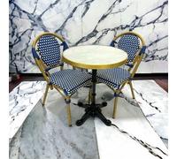 Blue Paris Bistro Chair And Table Set Be Furniture