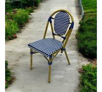 Blue Paris Bistro Chairs Cafe & Garden Chair Be Furniture
