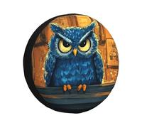 Blue Parrot Window Spare Tire Cover Wheel Tire Covers,Waterproof Dust-Proof Tire Covers Protector Universal Fit For Trailer Rv Suv Truck Camper 14 Inch