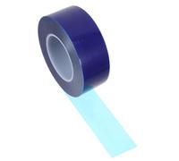 Blue PE Wheel Rim Protection Film for Hub Installation | Strong Adhesion, Easy Removal, Visibility, for Automotive Shops and DIY Use, 1.97 Inch by 200 Meters