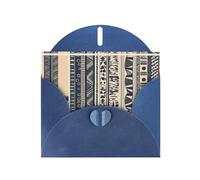 Blue Pearlescent Paper Holiday Cards 4"x6" YYHHAOFA African peoples illustration Pattern Greeting Cards for Christmas, Birthday, Wedding Anniversary & Party Invitations