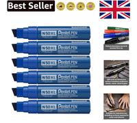 PENTEL N50XL PERMANENT MARKER BLUE - Single Pen