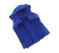 Blue Pet Lizard Hoodie Apparel for Bearded Dragon Polar Fleece
