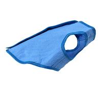 Blue Pet Puppy Dog Cooling Vest, XS - Summer Water Absorbent Soak Jacket, Reusable Protective Coat