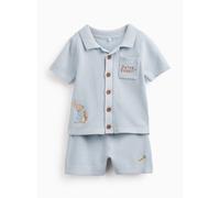 Blue Peter Rabbit Knitted Polo & Shorts Set Up to 3 mths