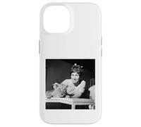 Blue Peter Valarie Singleton With Cub At Zoo 1968 Case for iPhone 14