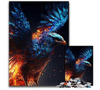 Blue Phoenix Jigsaw Puzzles for Adults 1000 Piece Jigsaw Puzzles Brain Teaser Game Interactive Family Game Suitable for Ages 14 1000 PCS(38x26cm)