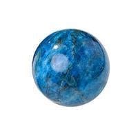 Blue Phosphorescent Gray Stone Ball Crystal for Magic Home Decor,50~55mm Gemstone Stone