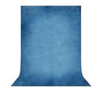 Blue Photography Backdrops for Photoshoot, Abstract Fabric 5x7ft | Vintage Studio Photo Backgrounds, Non Reflective, Easy to Use, for Portrait, Headshot, Product