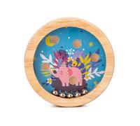 (blue,pink, 8*8*1.5cm) Toddler Toy Car Balanced Bead on The Bead Maze Wood Toys Children's Educational Focus on Training Intelligence Development Toys4 Counting Frame