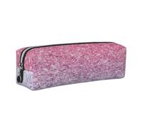 Blue Pink and Purple Pastel Colors Print Unisex Pencil Case Pouch Daily Office Travel Stylish Stationery Organizer