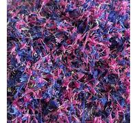 Blue Pink Cornflower Petals, 100% Natural Centaurea Cyanus, 10g/0.35oz Dried Flower Petals for Tea Blends, Bath Salts, Wedding Confetti, Crafts