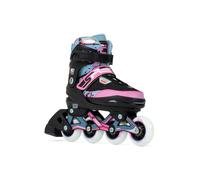 (Blue/Pink, UK:11J-1J EU:29-33 US:M12J-2) Pixel Adjustable Inline Skates
