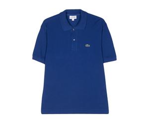 Blue Piqué Weave Polo Shirt S