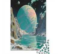 Blue Planet 1000 Piece Jigsaw Puzzle for Adult Kids Toy Intellectual Game Educational Game for Adult Child Stress Relief Home Decoration Jigsaw Puzzles for Stress Relief 1000pcs (75x50cm)