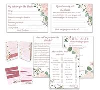 Blue Planet Fancy Dress Hen Party Games Mega Bundle - 8 Games Age 3+ - 12 Player Pack - Hen Do Bridal Shower Game Pack Floral Rose Gold Design