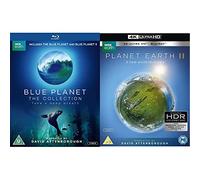 Blue Planet: The Collection [Blu-ray] [2017] [Region Free] & Planet Earth II [4k Ultra-HD + Blu-ray]