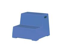 Blue Plastic 2 Tread Safety Step 325095