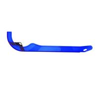 Blue Plastic Bike Chain Guard with Tails Design for 20in 32T | Oilproof cover for road and mountain bikes, shields the chain from wear, helps extend service life, easy to fit