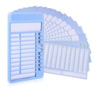 Blue Plastic Chore Chart Planning Board with Replaceable Pages