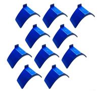 Blue Plastic Pigeon Stand For Parrots And Birds Safe Resting Perch Easy To Clean Cage Accessory Promoting Well Being 20x10x12.5cm Size(10)