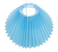 Blue Pleated Cloth Lampshade for E27 Bedside Ceiling Lamp